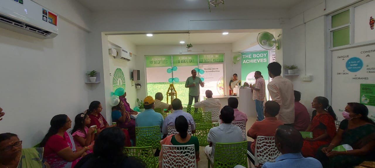 Community nutrition seminar in progress
